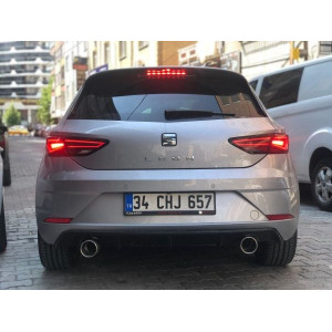 Seat Leon Mk3 2017-2020 Tekli Sağ Sol Çıkış Difüzör (Plastik)