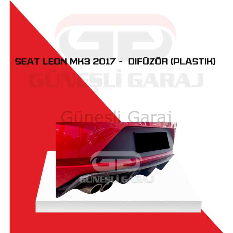 Seat Leon Mk3 Fr 2017-2020 Difüzör (Plastik)