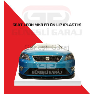 Seat Leon Mk3 Fr Ön Lip (Plastik)