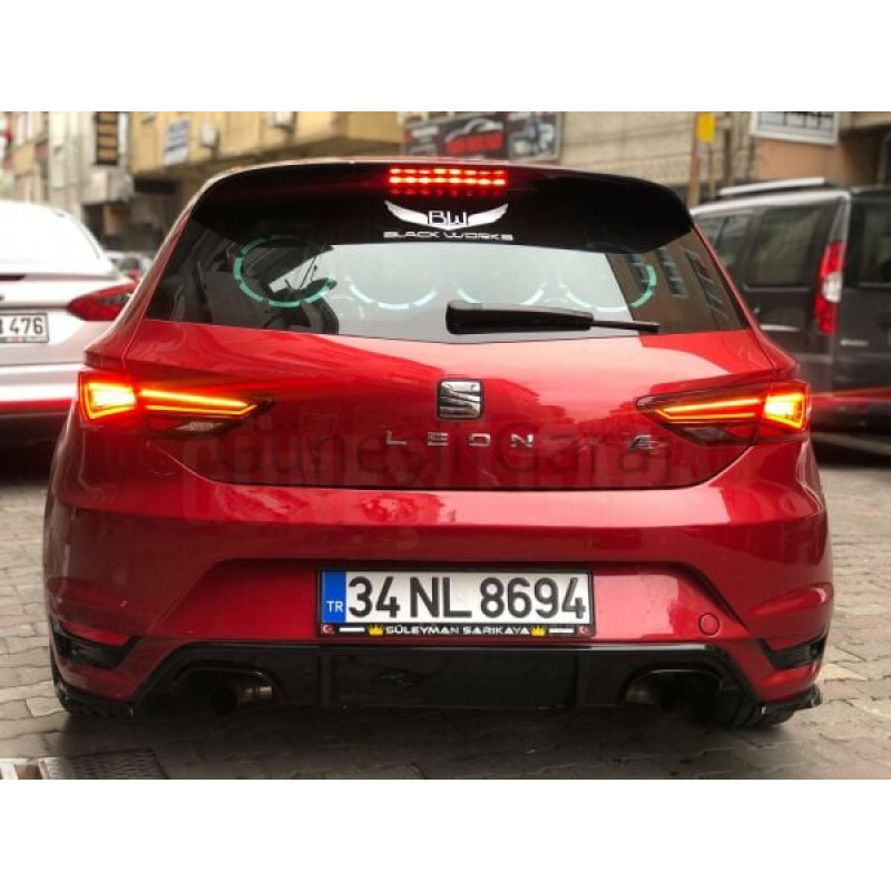 Seat Leon Mk3 Aero Tampon Sağ - Sol Flapları (Plastik)