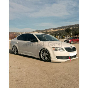 Skoda Octavia Yan Marşpiyel (Plastik)