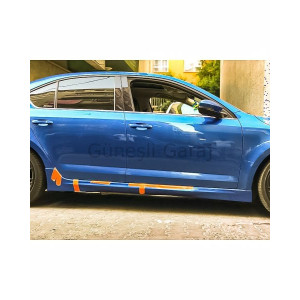 Skoda Octavia Yan Marşpiyel (Plastik)