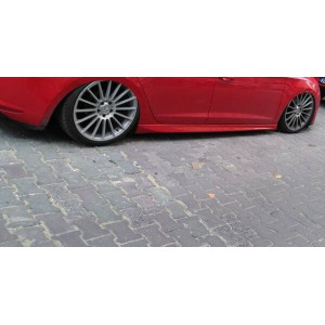 Toyota Auris Aero Yan Marşpiyel 2006 - (Plastik)