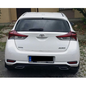 Toyota Auris Yeni Kasa Difüzör (Plastik)