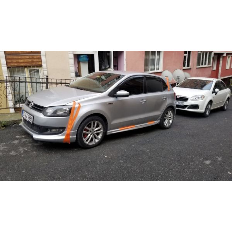 Volkswagen Polo Makyajlı 2014 - 2017 Ön Ek (Plastik)
