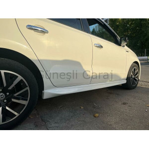 Volkswagen Polo Aero Yan Marşpiyel (Plastik)