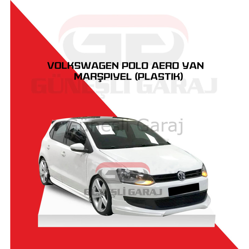 Volkswagen Polo Aero Yan Marşpiyel (Plastik)