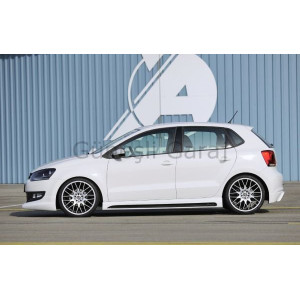 Volkswagen Polo 2010 - 2017 Yan Marşpiyel (Plastik)