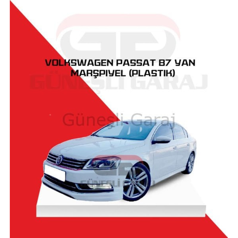 Volkswagen Passat B7 Yan Marşpiyel (Plastik)