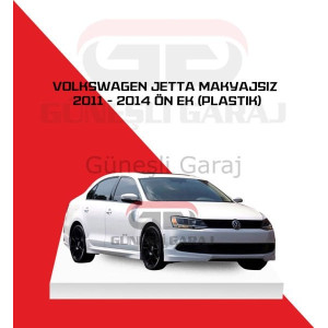 Volkswagen Jetta Makyajsız 2011 - 2014 Ön Ek (Plastik)