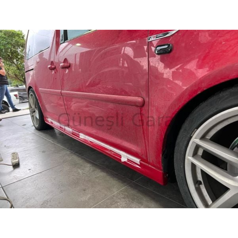 Volkswagen Caddy Yan Marşpiyel (Plastik)