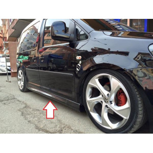 Volkswagen Caddy Yan Marşpiyel (Plastik)