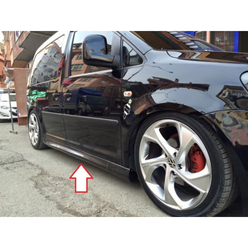 Volkswagen Caddy Yan Marşpiyel (Plastik)
