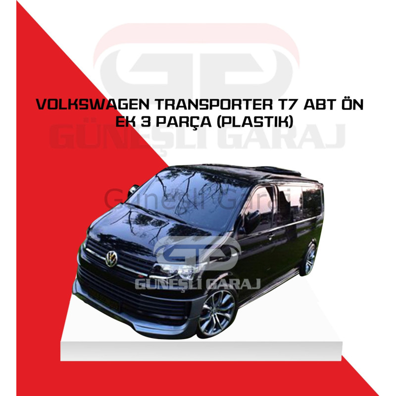 Volkswagen Transporter T7 ABT 3 Parça Ön Ek (Plastik)