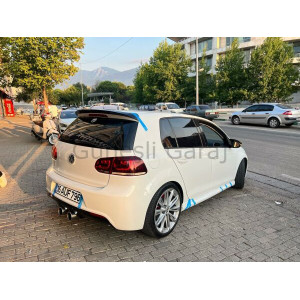 Volkswagen Golf 6 R Yan Marşpiyel (Plastik)
