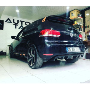 Volkswagen Golf 6 Rieger Difüzör (Plastik)