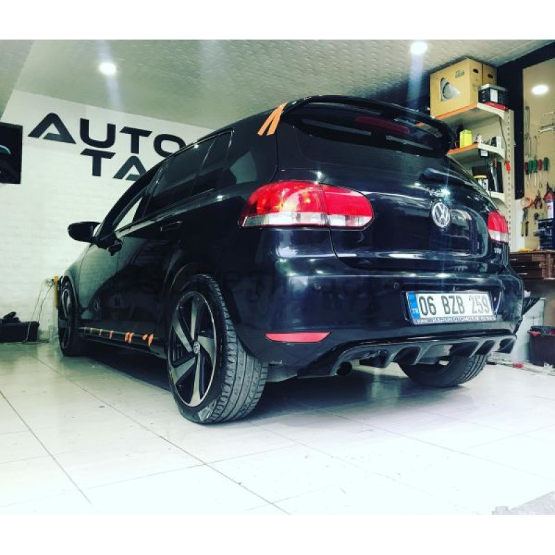 Volkswagen Golf 6 Rieger Difüzör (Plastik)
