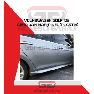 Volkswagen Golf 7.5 Aero Yan Marşpiyel (Plastik)