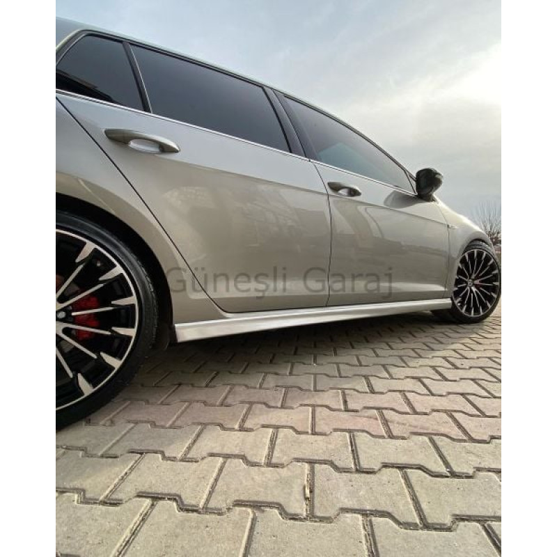 Volkswagen Golf 7.5 R Yan Marşpiyel (Plastik)