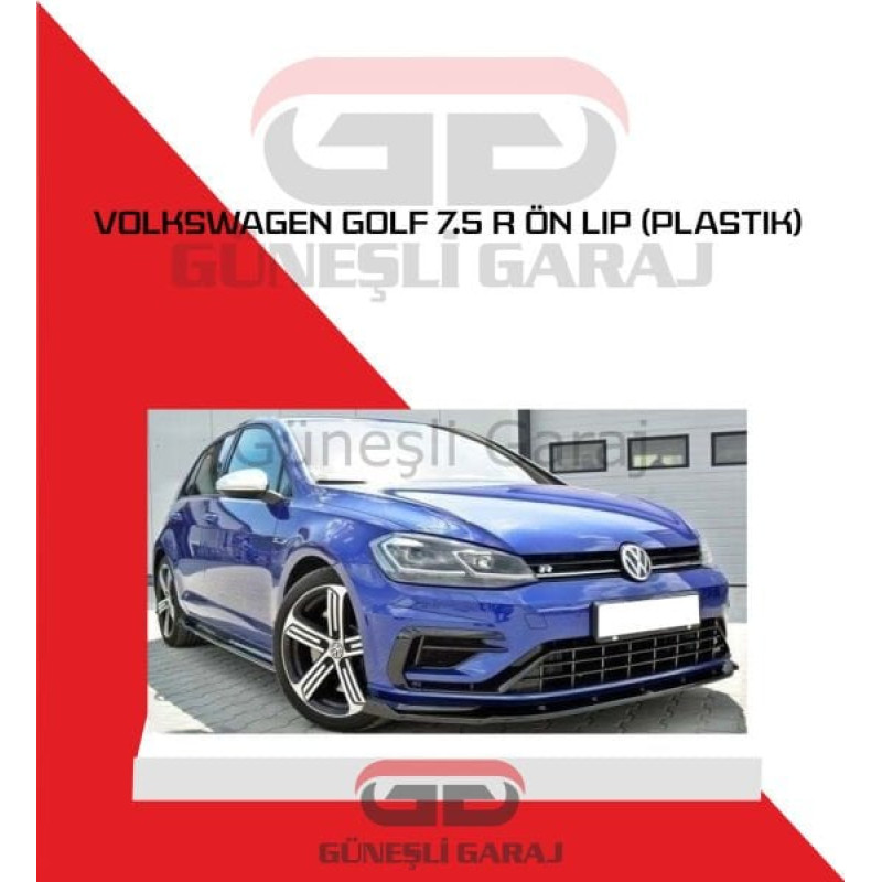 Volkswagen Golf 7.5 R Ön Lip (Plastik)