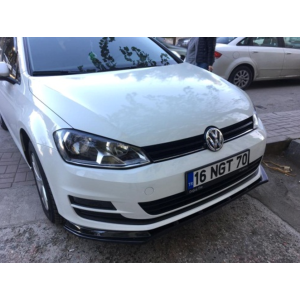 Volkswagen Golf 7 Düz Ön Lip (Plastik)