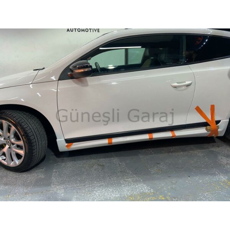 Volkswagen Scirocco R Yan Marşpiyel (Plastik)
