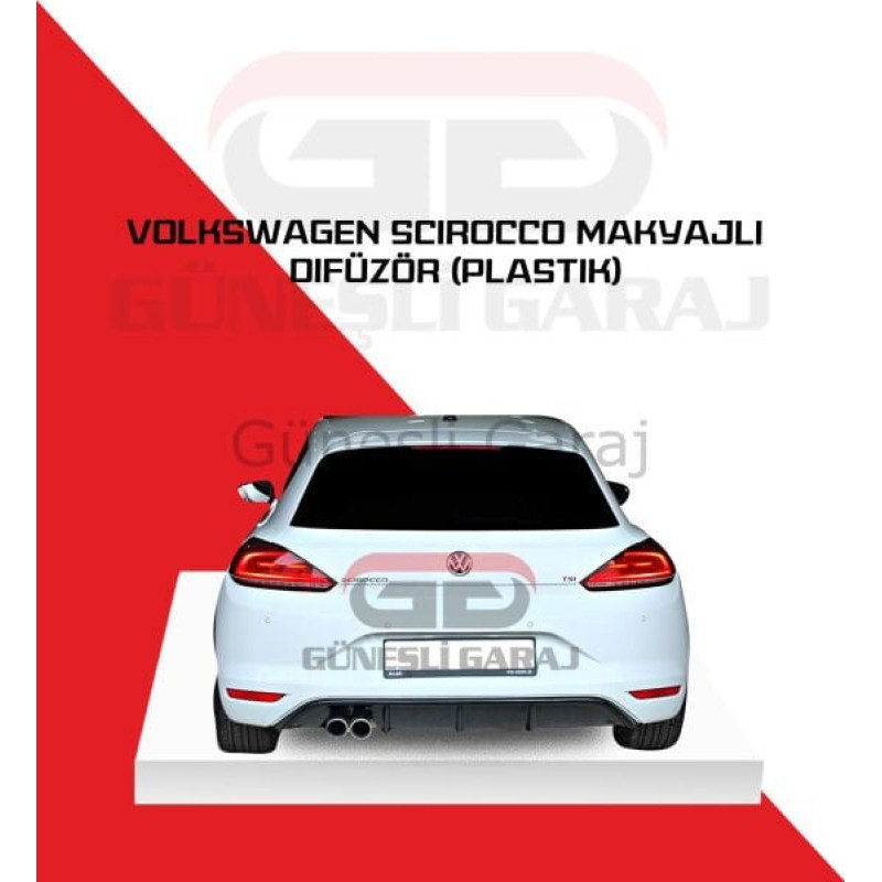 Volkswagen Scirocco Makyajlı Difüzör (Plastik)