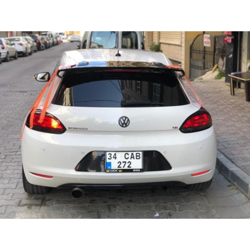 Volkswagen Scirocco Makyajsız Tek Çıkış Difüzör (Plastik)