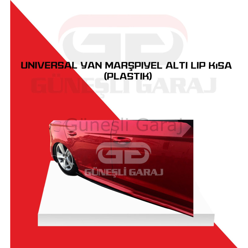 Universal Yan Marşpiyel Altı Lip Kısa (Plastik)