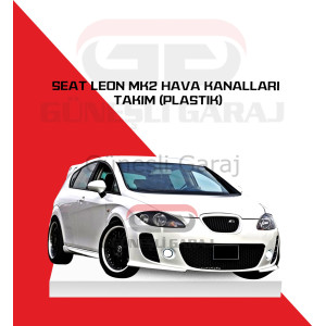 Seat Leon Mk2 Hava Kanalları Takım (Plastik)