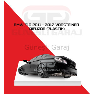 Bmw F10 2011 - 2017 Vorsteiner Difüzör (Plastik)