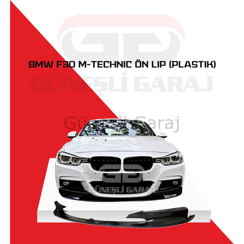 Bmw F30 M-Technic Ön Lip (Plastik)