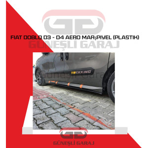 Fiat Doblo D3 - D4 Aero Marşpiyel (Plastik)