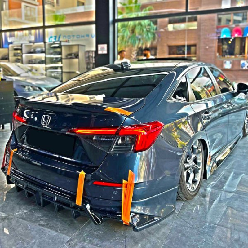 Honda Civic FE 2022 Yeni Model Arka Ek (Plastik)