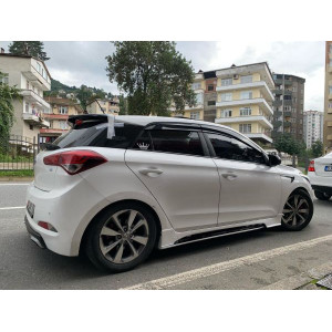 Hyundai i20 Custom Marşpiyel (Plastik)