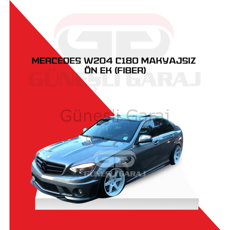 Mercedes W204 C180 Makyajsız Ön Ek (Plastik)