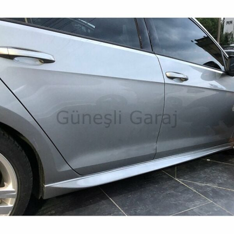 Audi A3 Yan Marşpiyel Sedan 2013-2017 (Plastik)