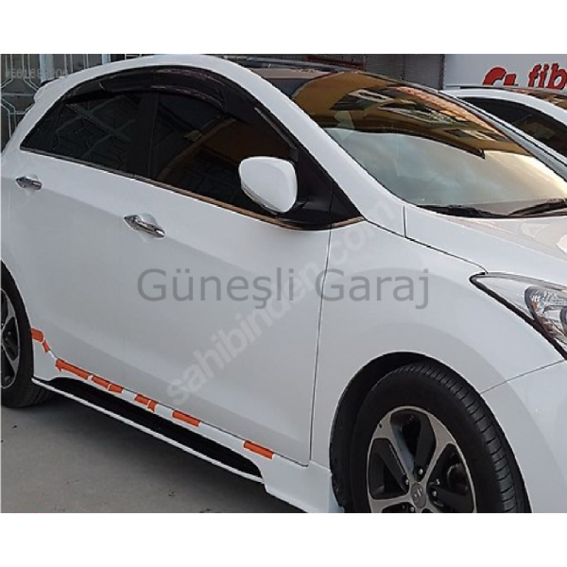 Hyundai İ30 Custom Yan Marşpiyel (Plastik)