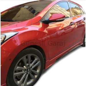 Hyundai İ30 Custom Yan Marşpiyel (Plastik)