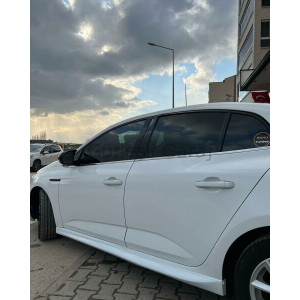 Renault Megane 4 Sedan Yan Marşpiyel (Plastik)