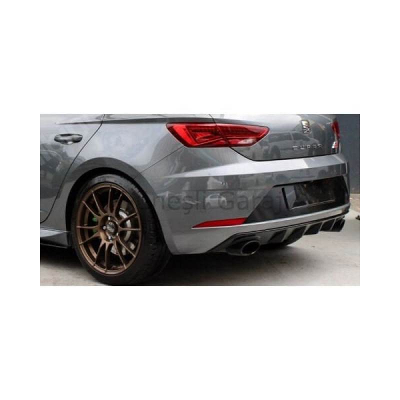 Seat Leon Mk3.5 Cupra Sağ-Sol Açık Difüzör (Plastik)
