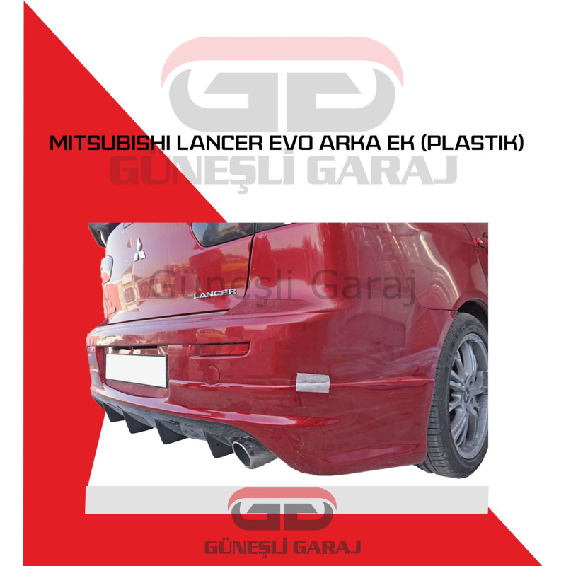 Mitsubishi Lancer Evo Arka Ek (Plastik)