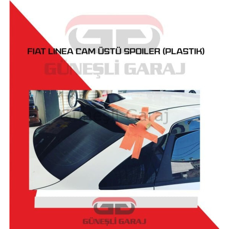 Honda City 2022 Cam Üstü Spoiler (Plastik)