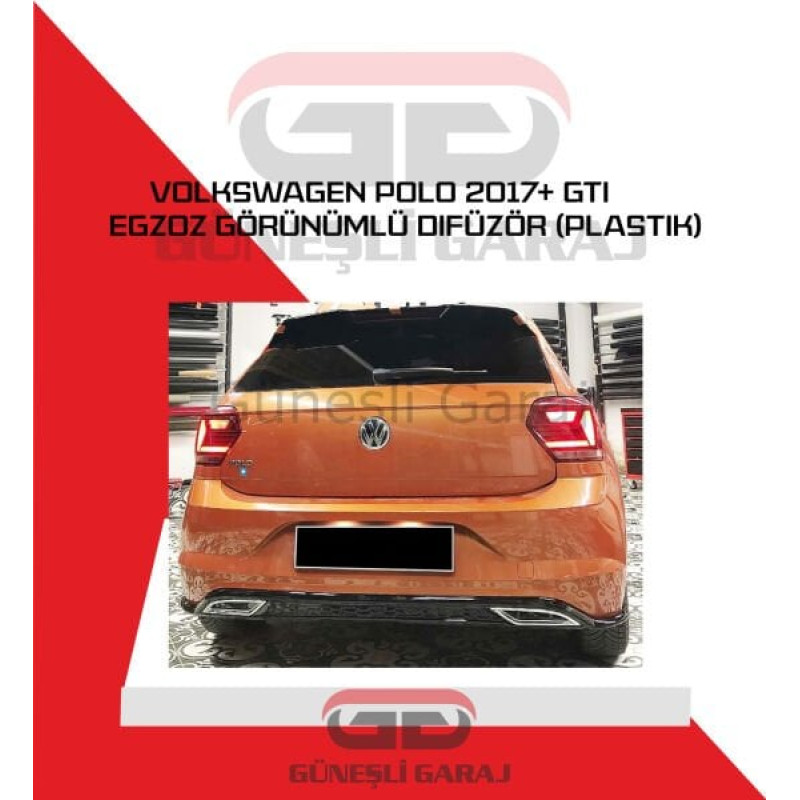 Toyota Auris Yeni Kasa Difüzör (Plastik)