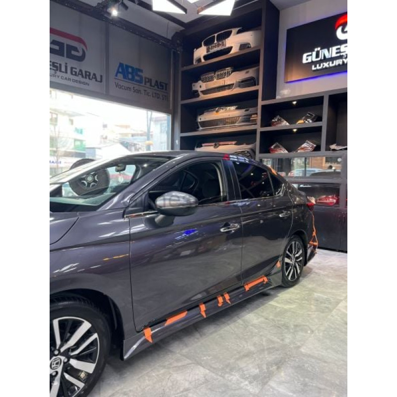 Honda City 2022 Yan Marşpiyel (Plastik)