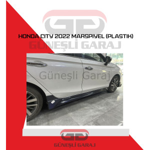 Honda City 2022 Yan Marşpiyel (Plastik)