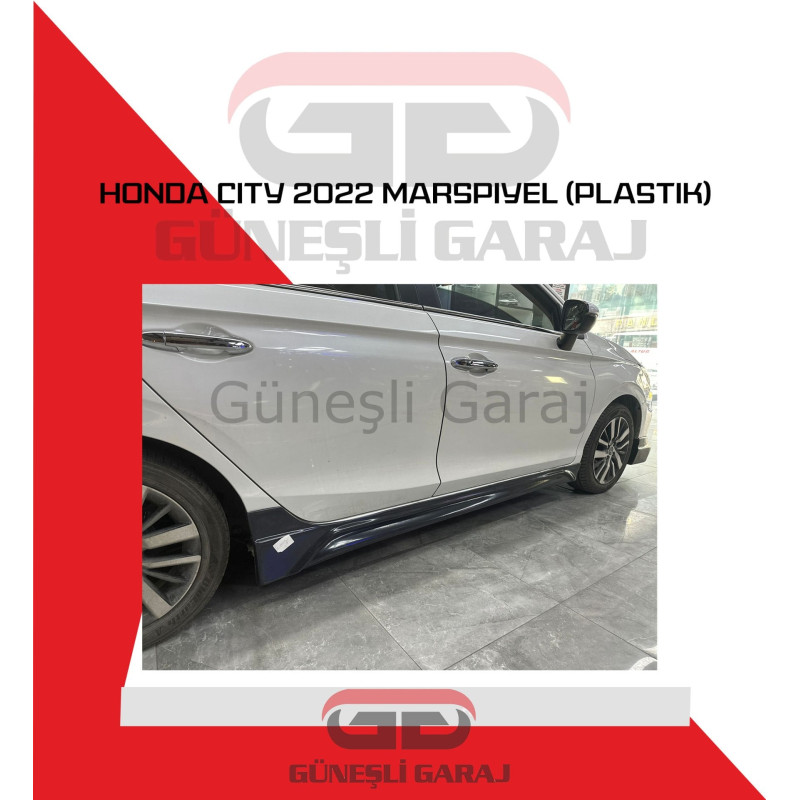 Honda City 2022 Yan Marşpiyel (Plastik)