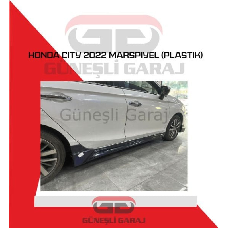 Honda City 2022 Yan Marşpiyel (Plastik)
