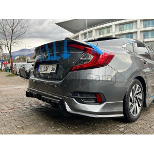 Honda Civic Fc5 Makyajlı Mugen Body Kit Seti Plastik