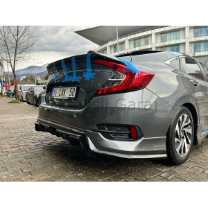 Honda Civic Fc5 Makyajsız Mugen Body Kit Seti Plastik